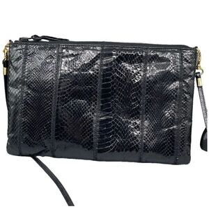 Vintage Four Seasons reptile skin cross body bag.